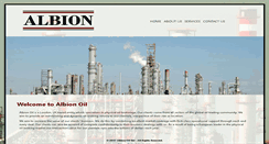 Desktop Screenshot of albionoil.com